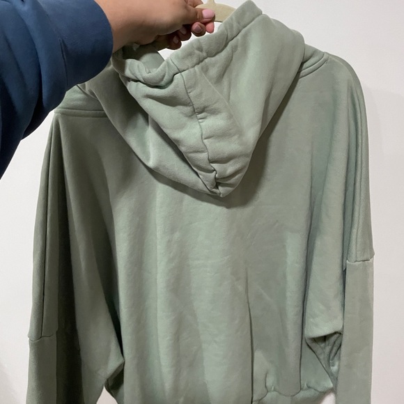 Popflex Pullover Cloud Hoodie Size L/XL Light Pastel Green Color - Picture 5 of 5